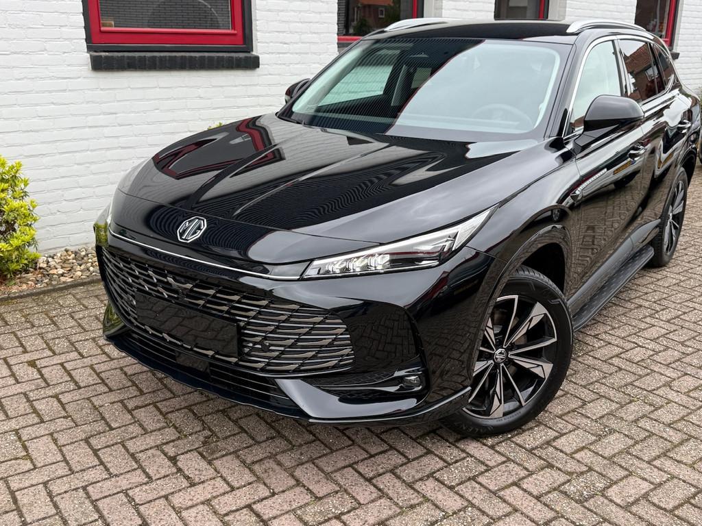 MG Hs 1.5T GDI 272pk PHEV Aut Luxury/ Nieuwe voorraad auto/, Automaat, Gebruikt, 4 cilinders, Zwart