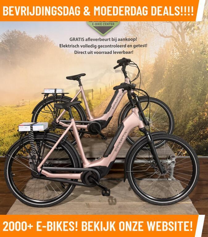 Sparta C-Grid Energy Elektrische fiets met BOSCH motor!, Sparta, Nieuw, 59 cm of meer, 50 km per accu of meer