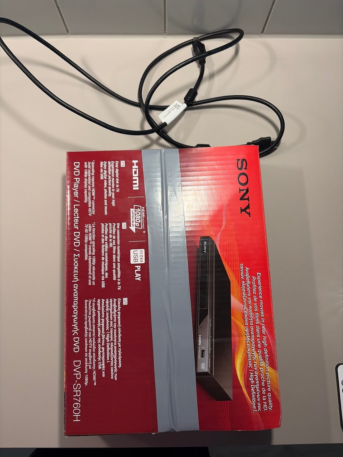 Sony DVD-speler DVP-SR760H - Zo goed als nieuw, Ophalen, Zo goed als nieuw, Dvd-speler, Sony