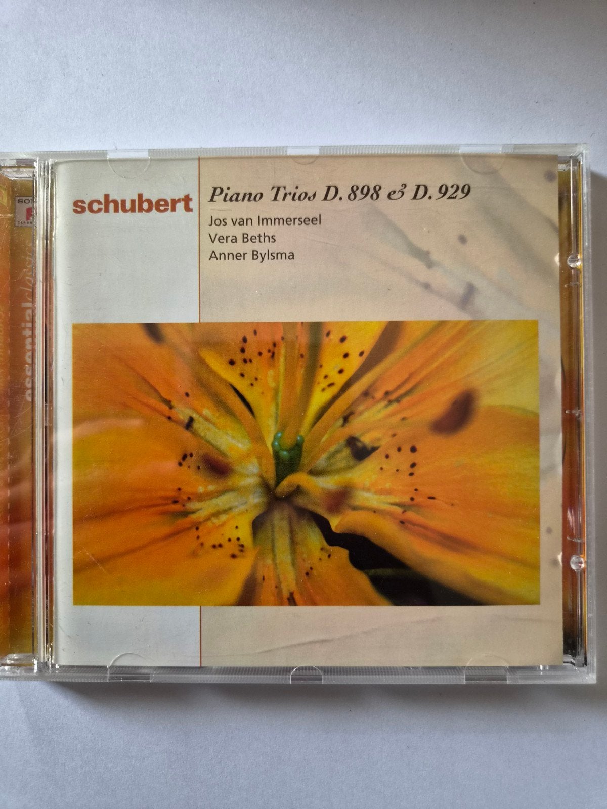 Schubert - Piano Trio's D. 898 & D. 929 - Jos van Immerseel, Kamermuziek, Schubert, Ophalen of Verzenden, Zo goed als nieuw