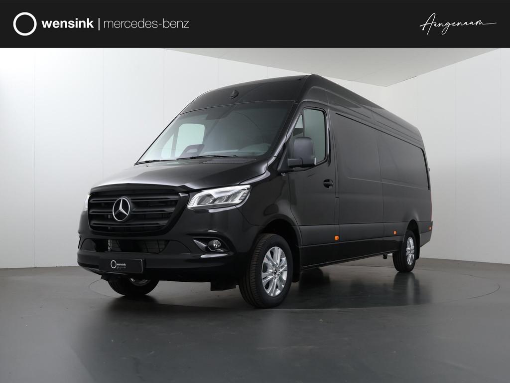 Mercedes-Benz Sprinter 319 CDI L3 H2 Select | Winterpakket |, Auto's, Automaat, Euro 6, Zwart, Diesel