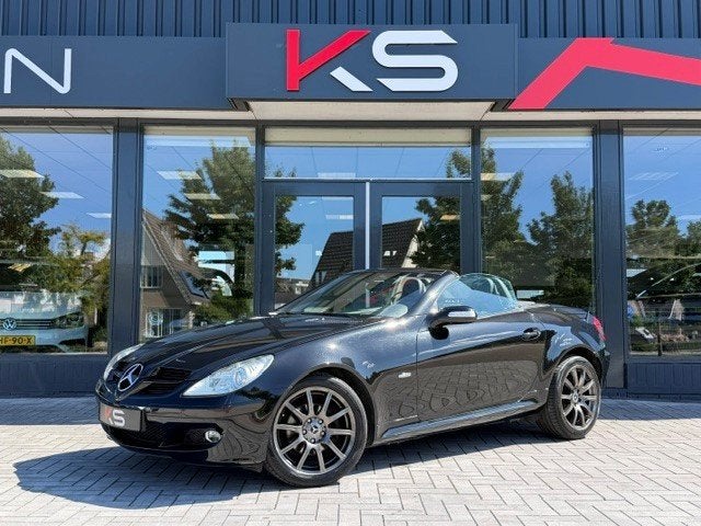 Mercedes-Benz SLK-klasse 200 K. Edition 10 Automaat, Automaat, Achterwielaandrijving, Gebruikt, Zwart