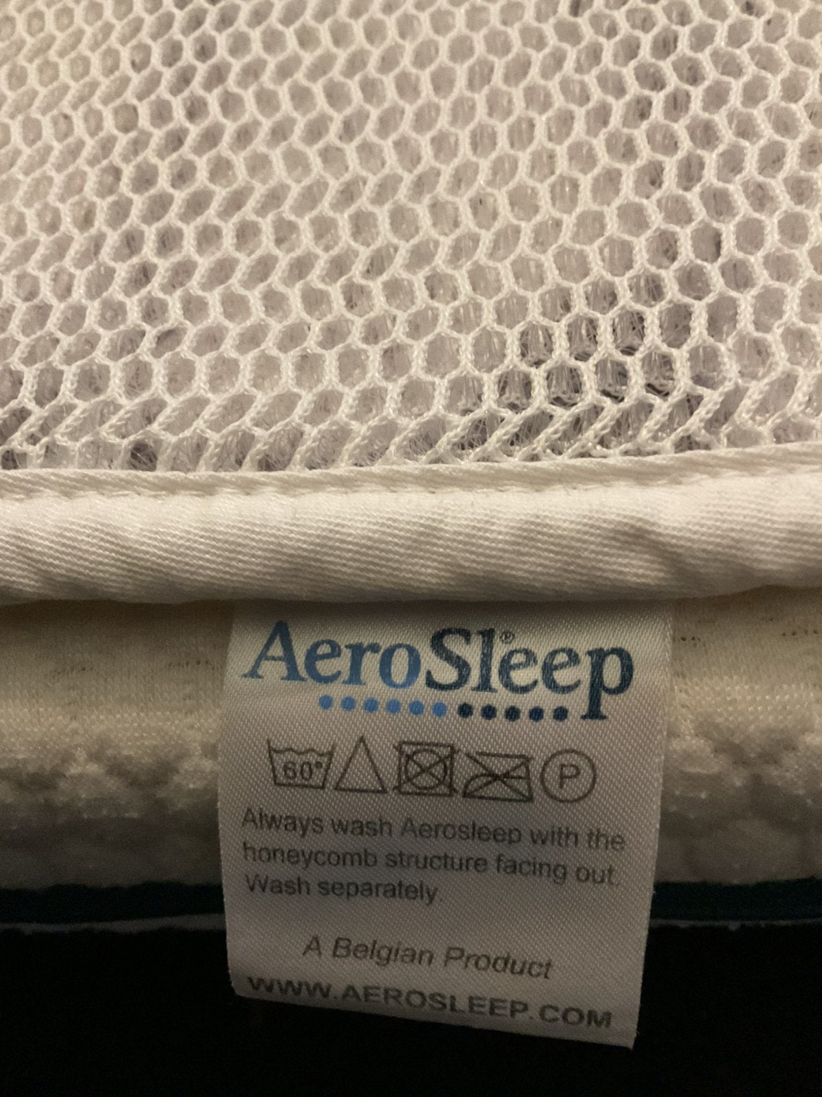 Aerosleep matras  150 x70 cm peutermatras, Ophalen, Gebruikt, 190 cm of minder, Matras
