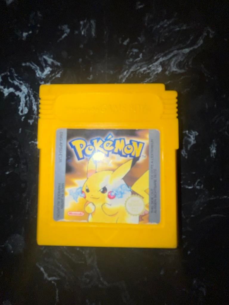 Pokémon Yellow Game Boy - Klassiek Pikachu Avontuur met Pika, Gebruikt, 1 speler, Ophalen of Verzenden, Role Playing Game (Rpg)