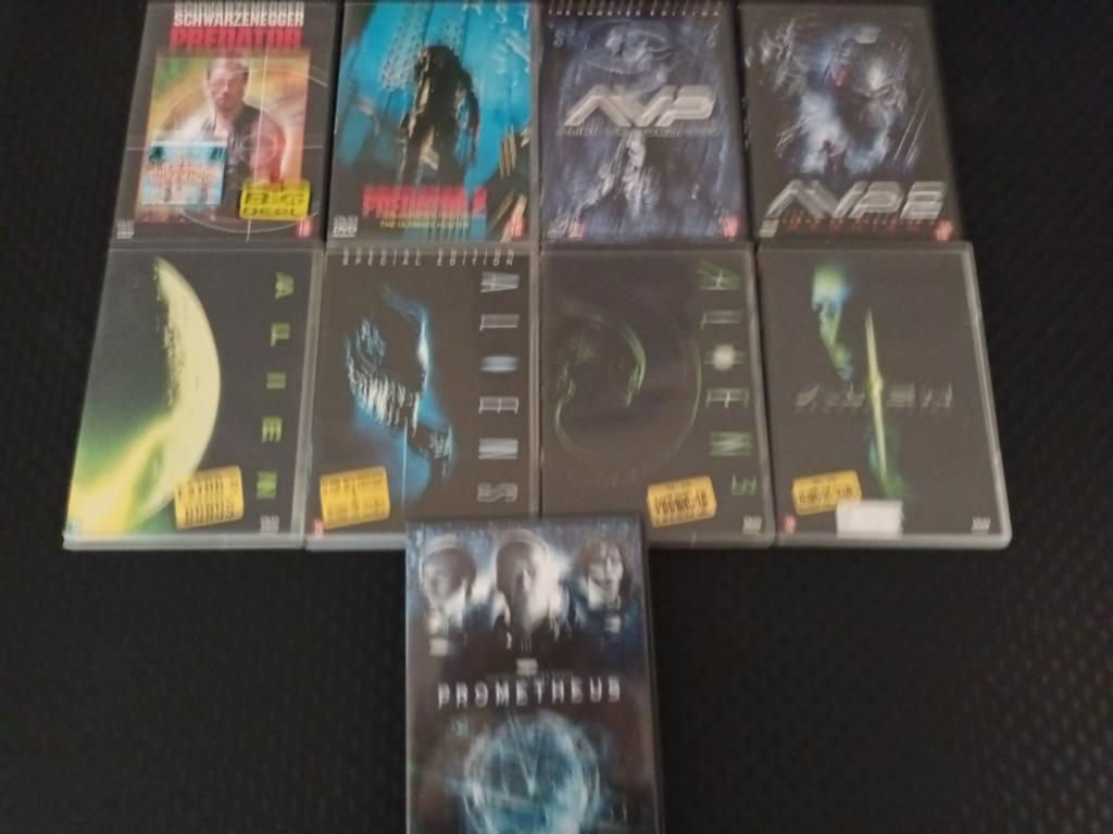 Dvd pakket Alien Predator, Cd's en Dvd's, Alle leeftijden, Ophalen of Verzenden, Zo goed als nieuw