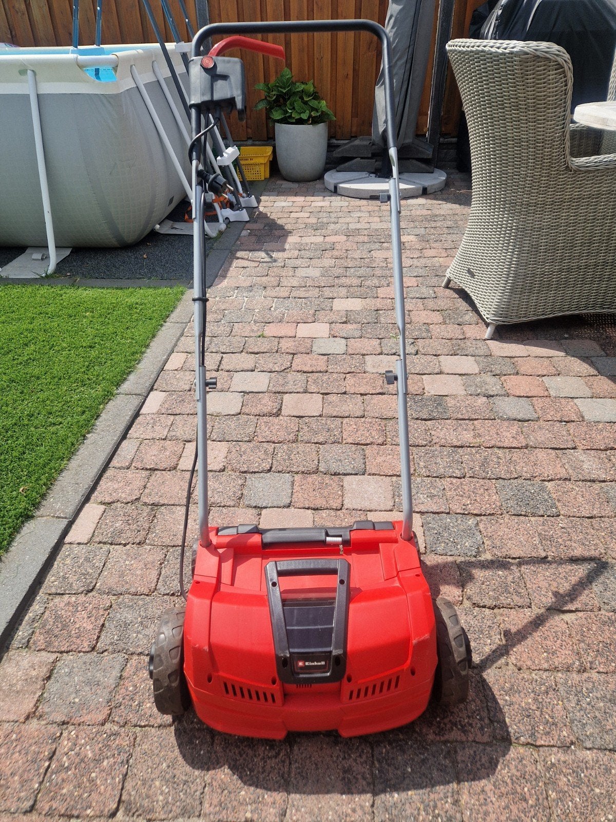 Einhell Elektrische Verticuteermachine/Grasmaaier, Ophalen, Zo goed als nieuw, Elektrisch, Einhell