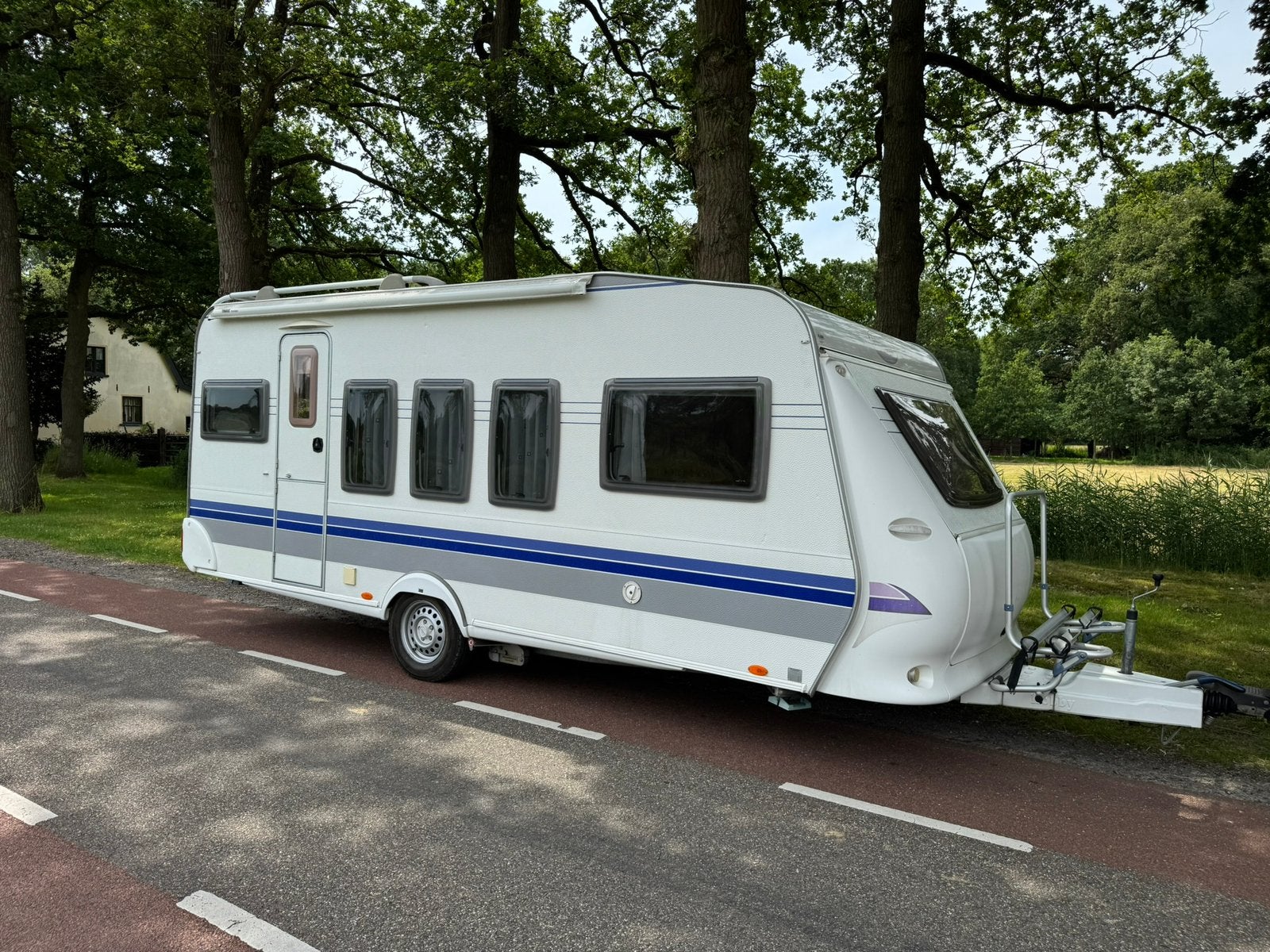 Hobby Excelsior 520 TMF Jubila caravan uit 2006, Caravans en Kamperen, Caravans, Rondzit, Hobby, Dwarsbed, 6 tot 7 meter