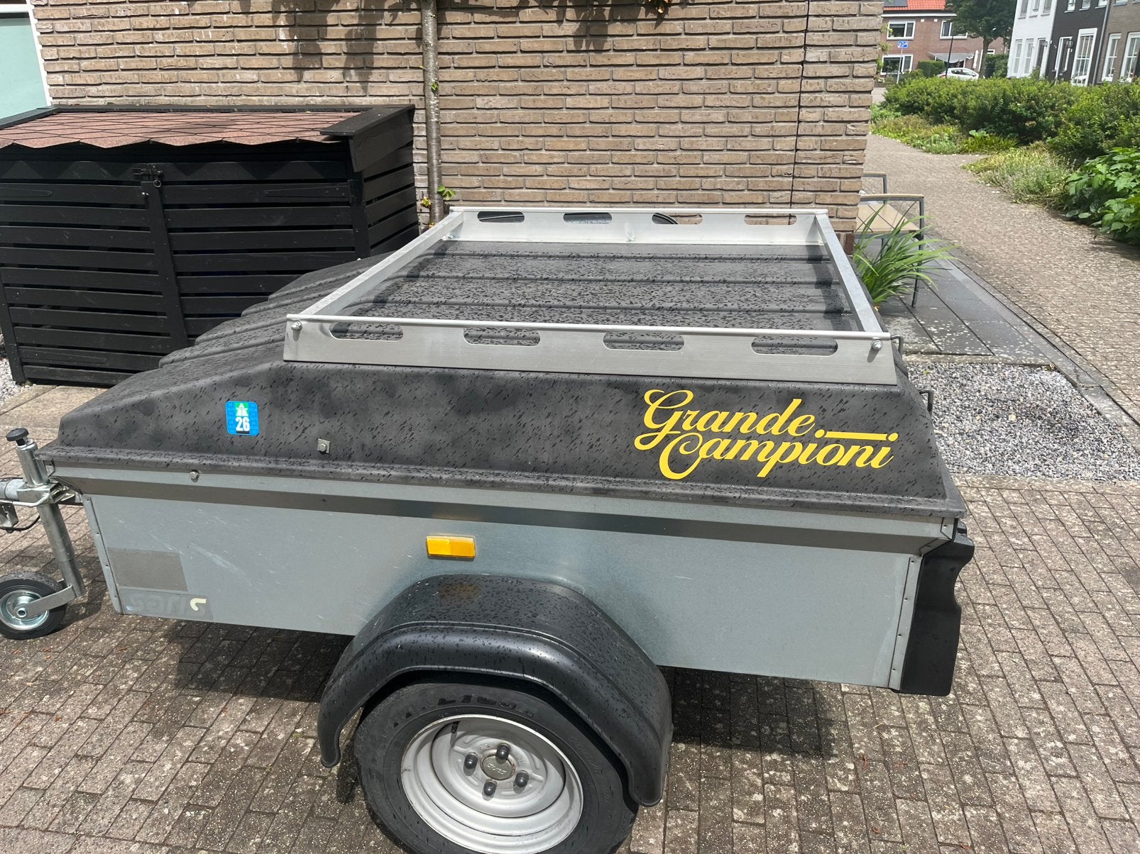 Saris Granda Campioni te huur., Auto diversen, Aanhangers en Bagagewagens, Zo goed als nieuw, Ophalen