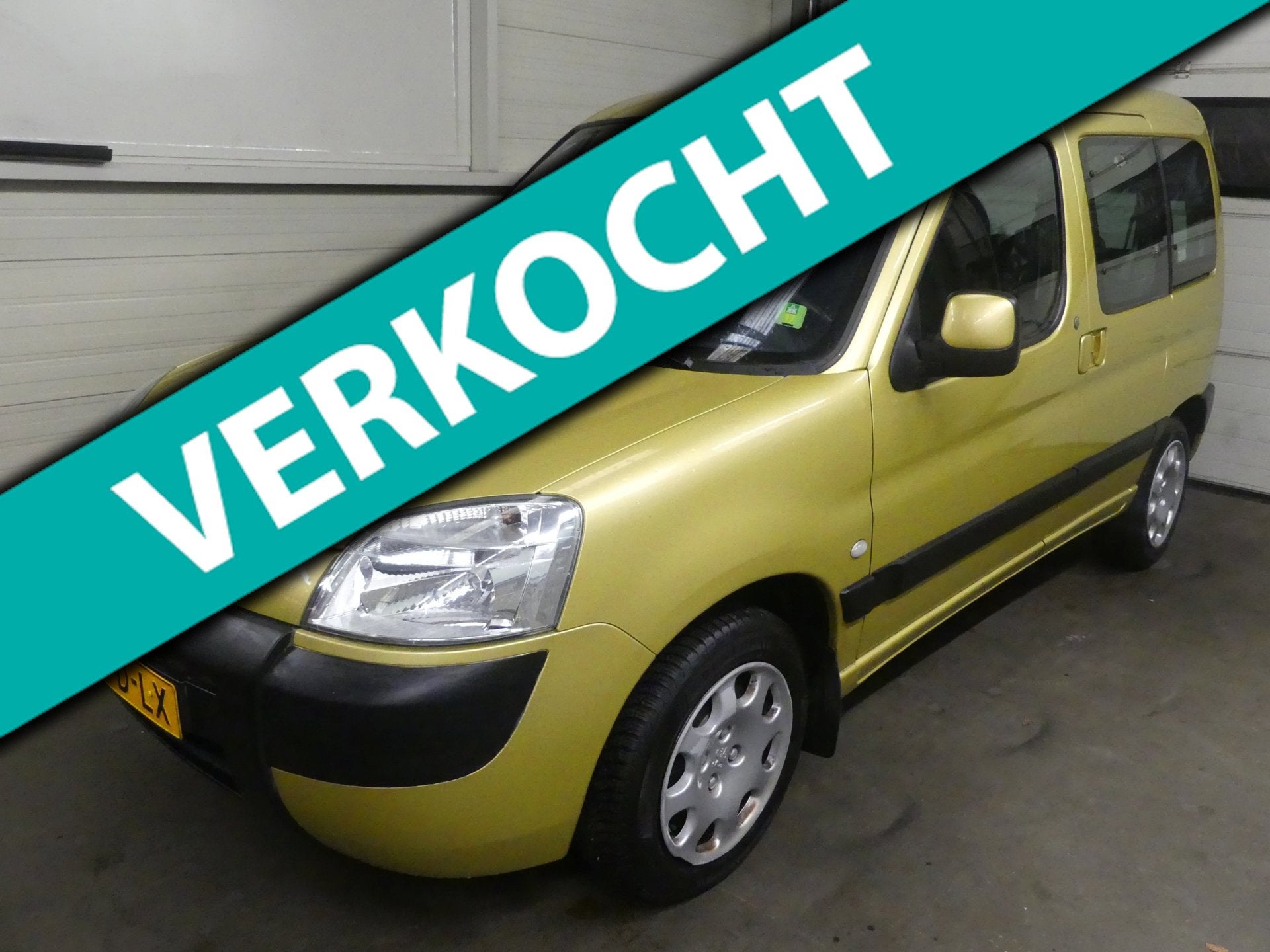 Peugeot Partner MPV 1.6-16V XT - Airco - Keurig Onderhouden, Auto's, Stof, Gebruikt, Zwart, 4 cilinders