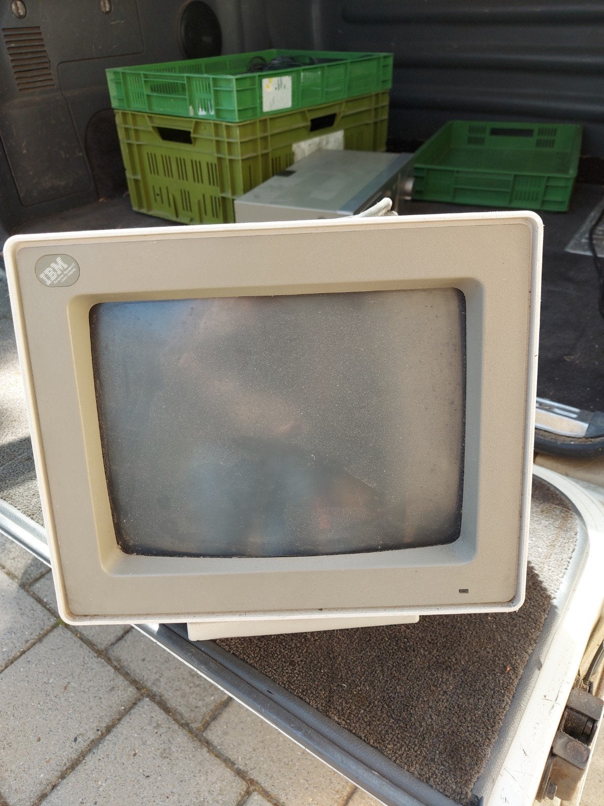 IBM kleuren vga .monitor., Ophalen of Verzenden
