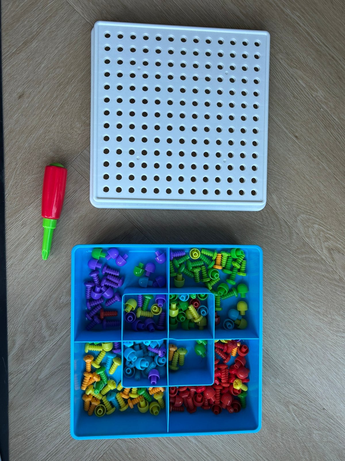 Schroef spel, Ophalen of Verzenden, Zo goed als nieuw