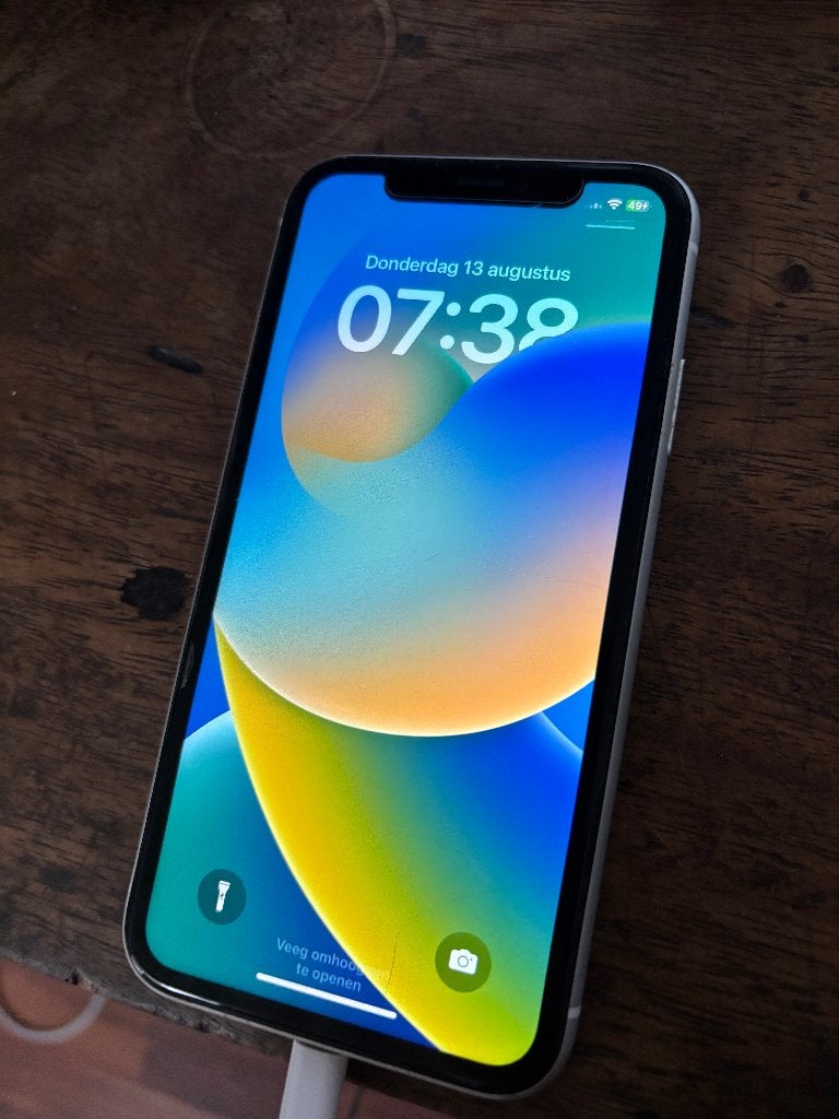 iphone xr (wit, Telecommunicatie, Mobiele telefoons | Apple iPhone, Gebruikt, Wit, IPhone XR, 78 %