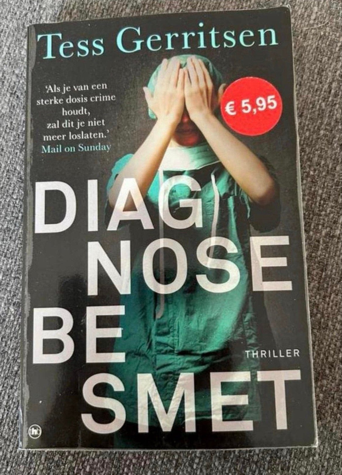 Boek Diagnose: Besmet van Tess Gerritsen (Thriller), Ophalen of Verzenden, Zo goed als nieuw