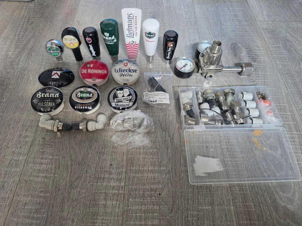 Tap onderdelen, Verzamelen, Biermerken, Ophalen of Verzenden, Reclamebord, Plaat of Schild, Overige merken
