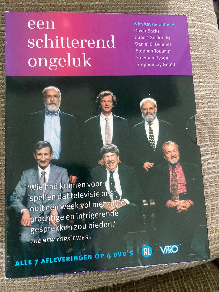 Wim Kayzer VPRO : Een Schitterend Ongeluk ( 4 dvd box ), Alle leeftijden, Ophalen of Verzenden, Zo goed als nieuw