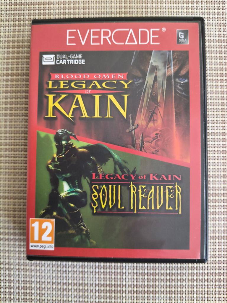 Evercade Blood Omen Legacy of Kain & Soul Reaver, Avontuur en Actie, 1 speler, Ophalen of Verzenden, Zo goed als nieuw