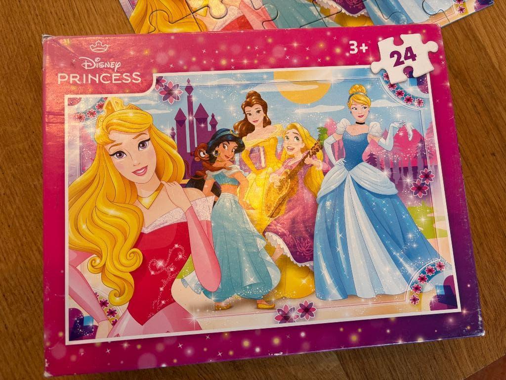 Puzzel Disney prinses 24 stukjes, Ophalen, 10 tot 50 stukjes, Zo goed als nieuw, 2 tot 4 jaar