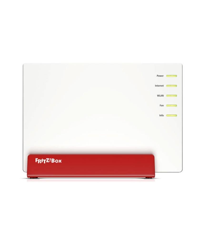 FritzBox 7581 - N speed tot 1300Mbit/sec, Ophalen of Verzenden, Zo goed als nieuw, Router met modem, Fritzbox