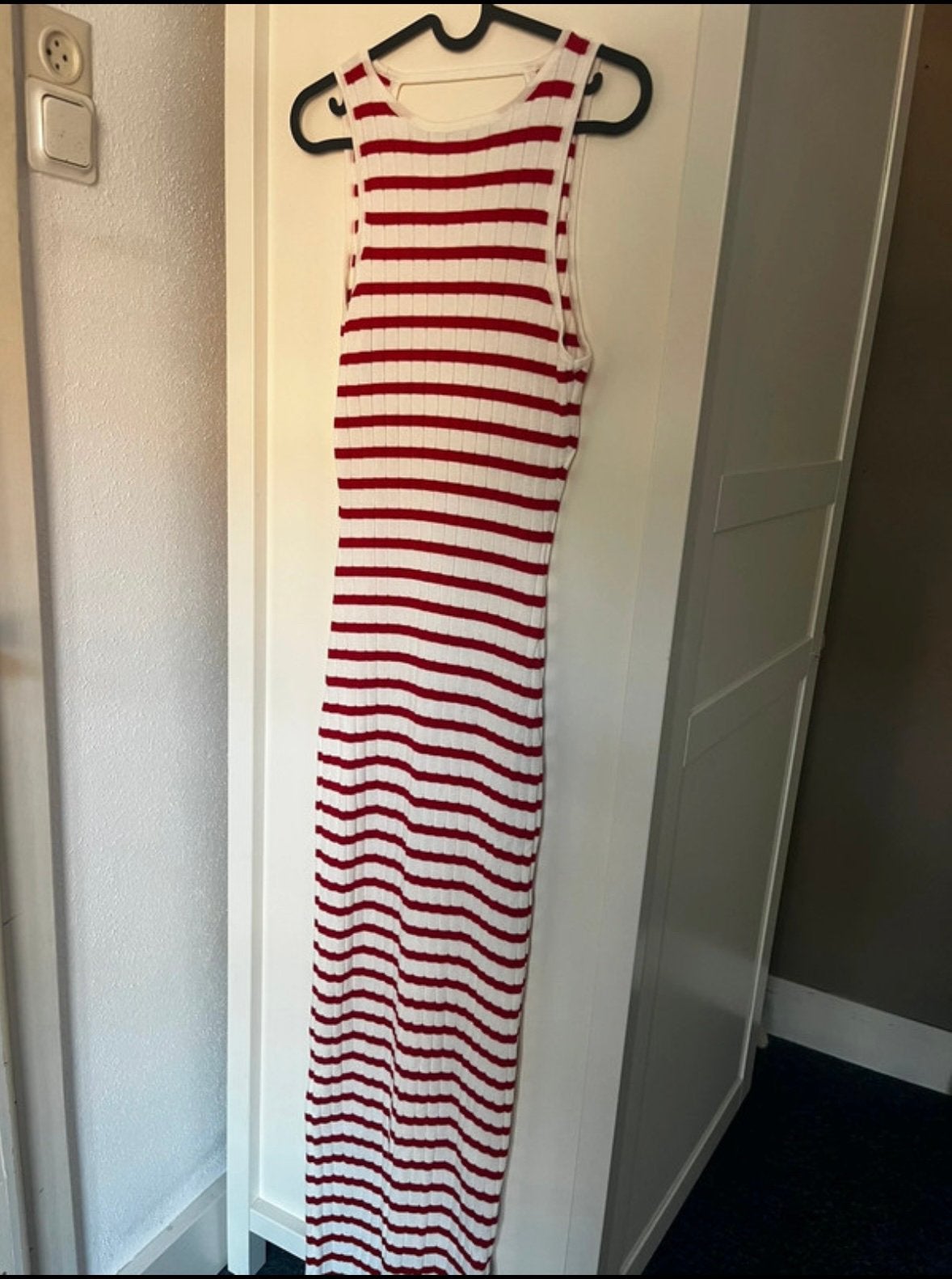 Loavies wit-rood gestreepte jurk, Kleding | Dames, Jurken, Maat 38/40 (M), Nieuw, Ophalen of Verzenden, Rood