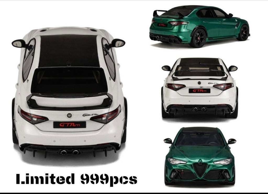 Ottomobile Alfa Romeo Giulia GTAm 1:18 Laatste!, Auto diversen, Handleidingen en Instructieboekjes, Ophalen of Verzenden