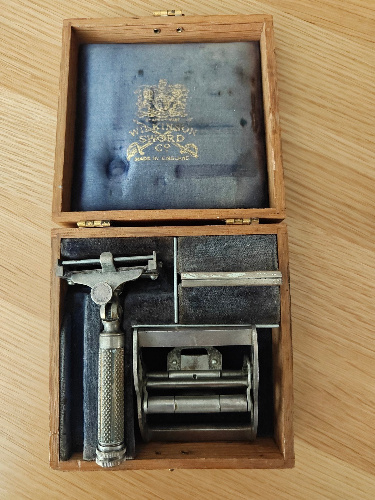 Wilkinson Vintage Scheermes Jaren '20-'30 met Originele Doos, Ophalen of Verzenden