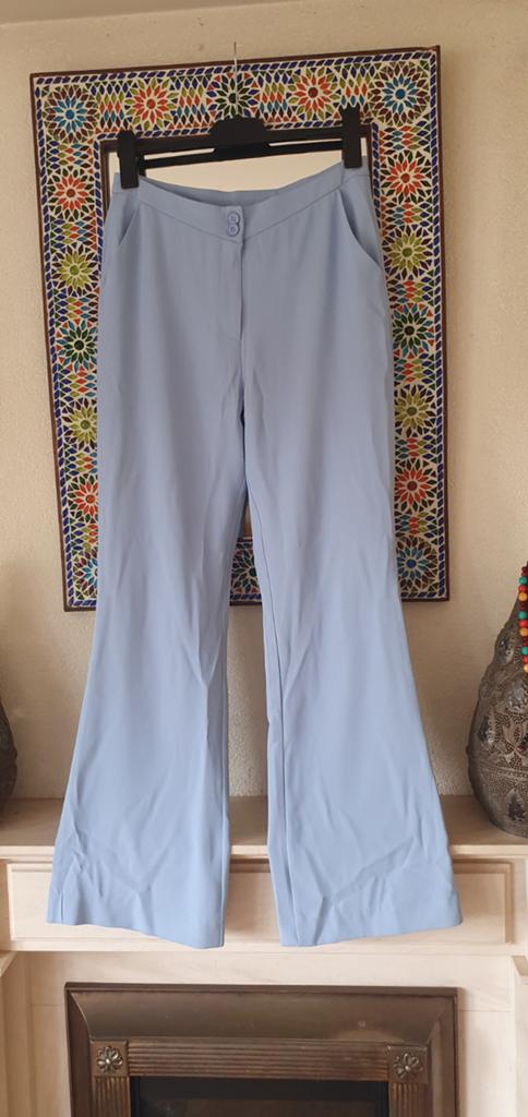 IVYBeau Amsterdam prachtige babyblauw broek maat 38 zgan, Ophalen of Verzenden, Zo goed als nieuw, Maat 38/40 (M), Lang