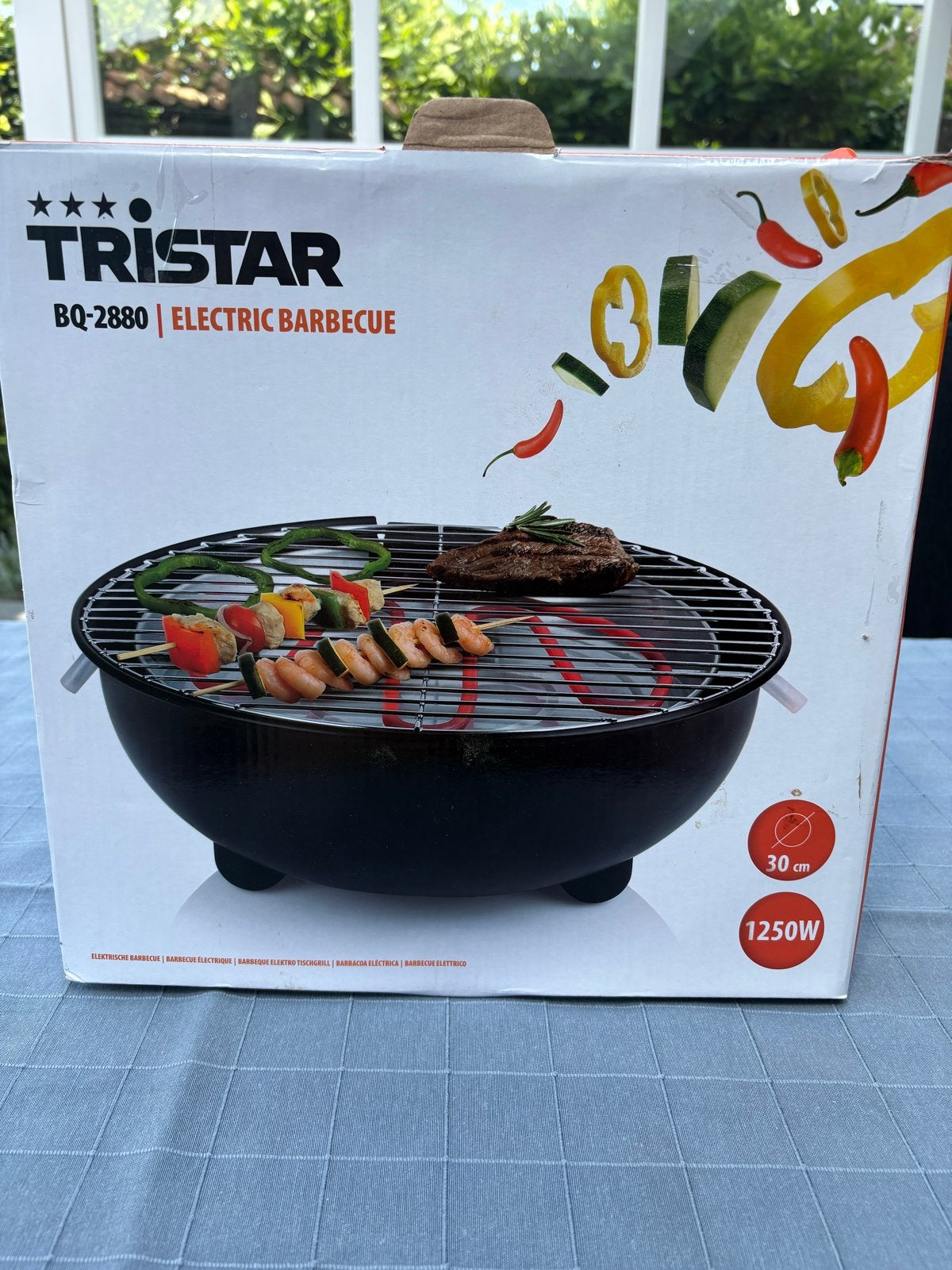 Tristar BQ-2880 Elektrische Barbecue - Nieuw in doos, Tuin en Terras, Elektrische barbecues, Ophalen of Verzenden, Nieuw