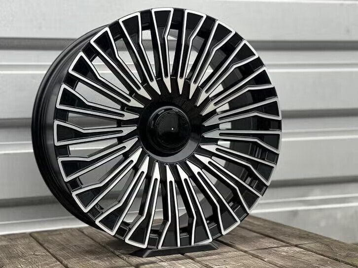 19" MERCEDES Look Nightedition Sportvelgen A B C CLA E GLA V, 19 inch, Gebruikt, Velg(en), -