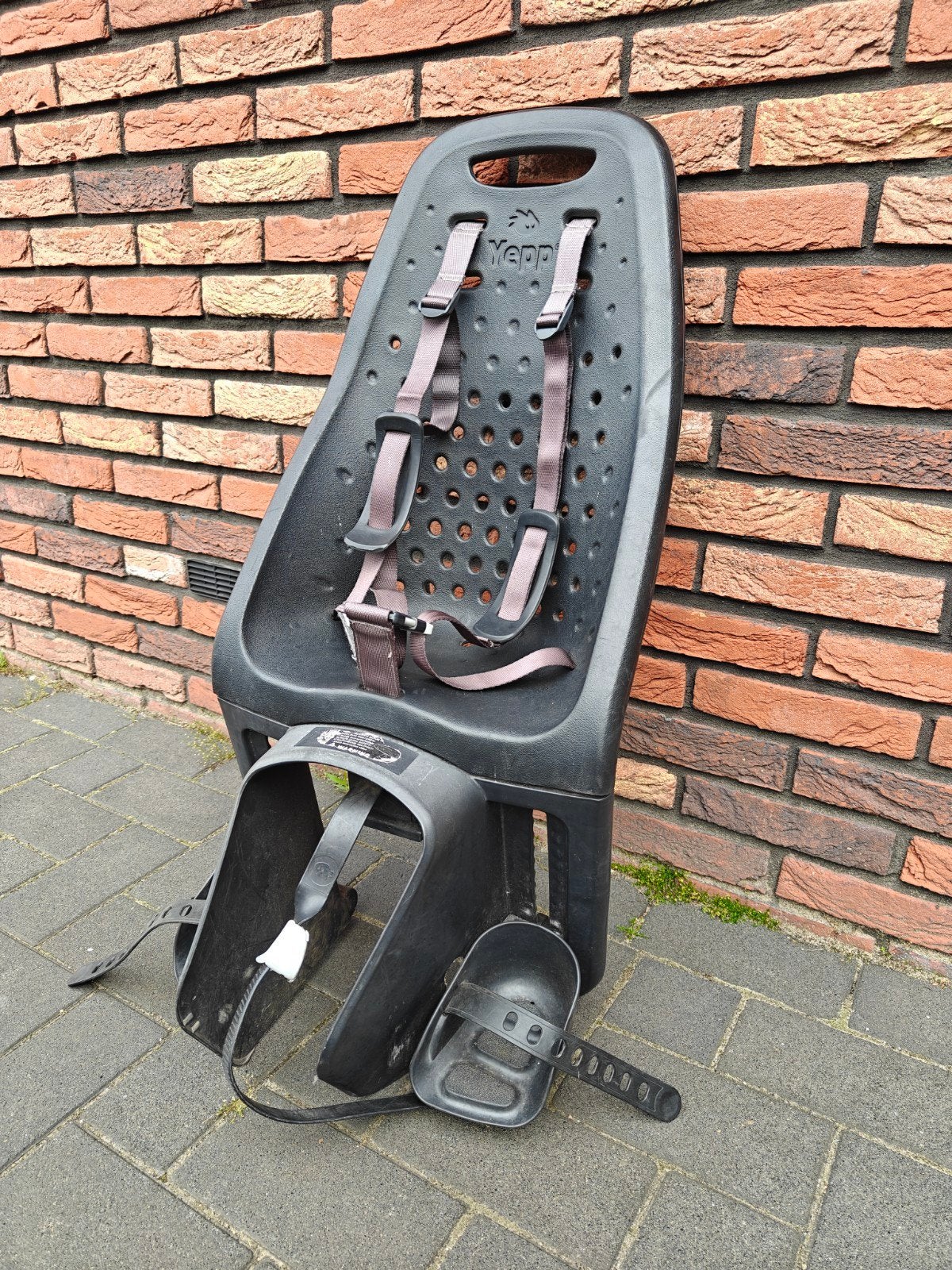 Yepp Achterzitje Fietsstoeltje Zwart, Achterzitje, Yepp, Ophalen, 15 t/m 25 kg