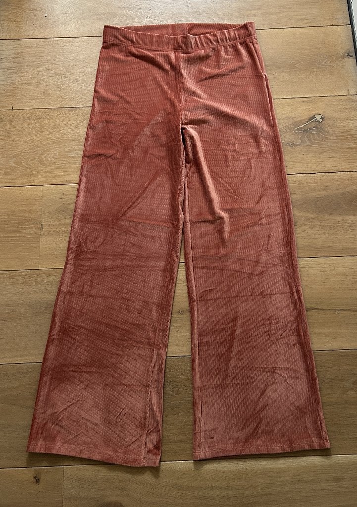 Wibra broek warmoranje mt 46/48, Maat 46/48 (XL) of groter, Oranje, Zo goed als nieuw, Lang