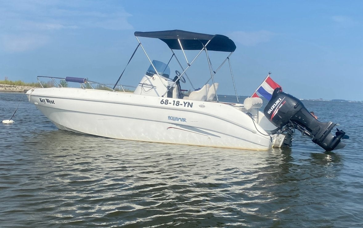 Speedboat / Consoleboot aquamar 6,15m 140pk incl. Trailer, Watersport en Boten, Gebruikt, Viertaktmotor, Ophalen of Verzenden