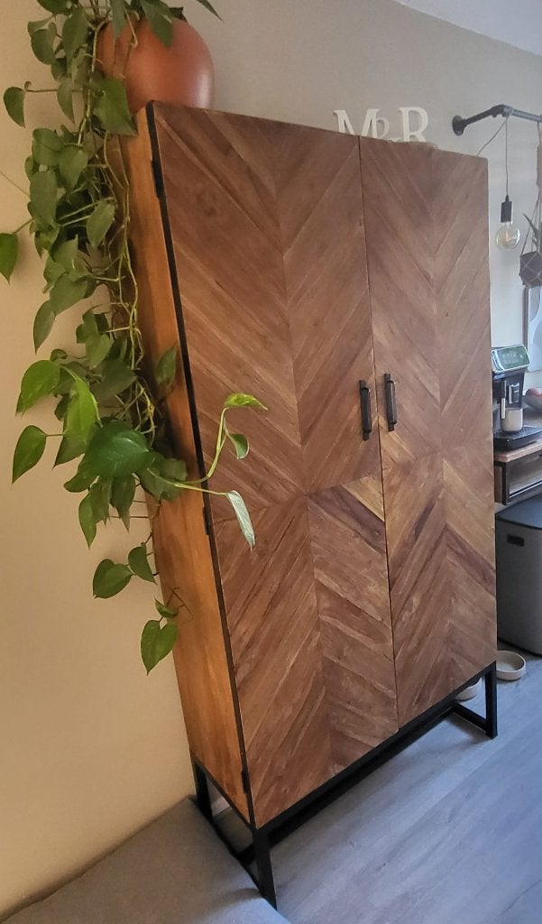 Grote buffetkast, Ophalen, 200 cm of meer, Industrieel, 25 tot 50 cm