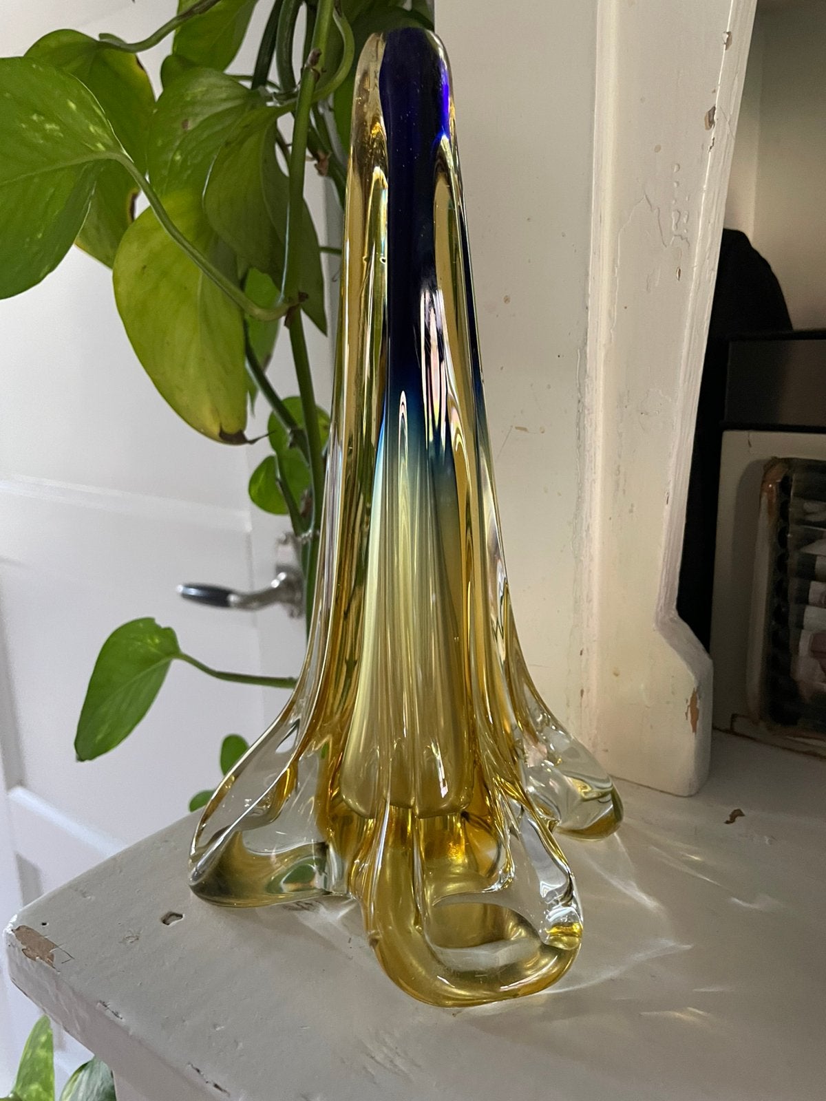 Vintage lampvoet Val Saint Lambert, Ophalen of Verzenden