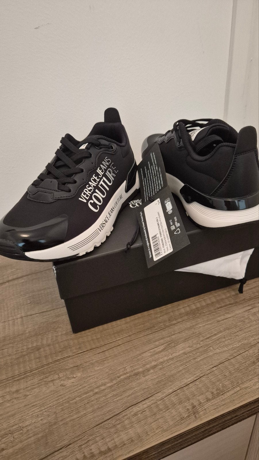 versace schoenen, Ophalen of Verzenden, Nieuw, Zwart