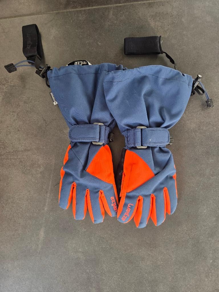Handschoenen blauw/oranje, Jongen of Meisje, Ophalen of Verzenden, Zo goed als nieuw, Handschoenen