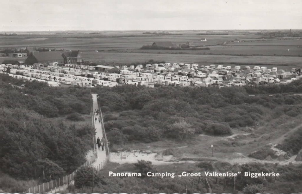Biggekerke Camping Groot Valkenisse, Verzenden, 1960 tot 1980, Gelopen, Zeeland