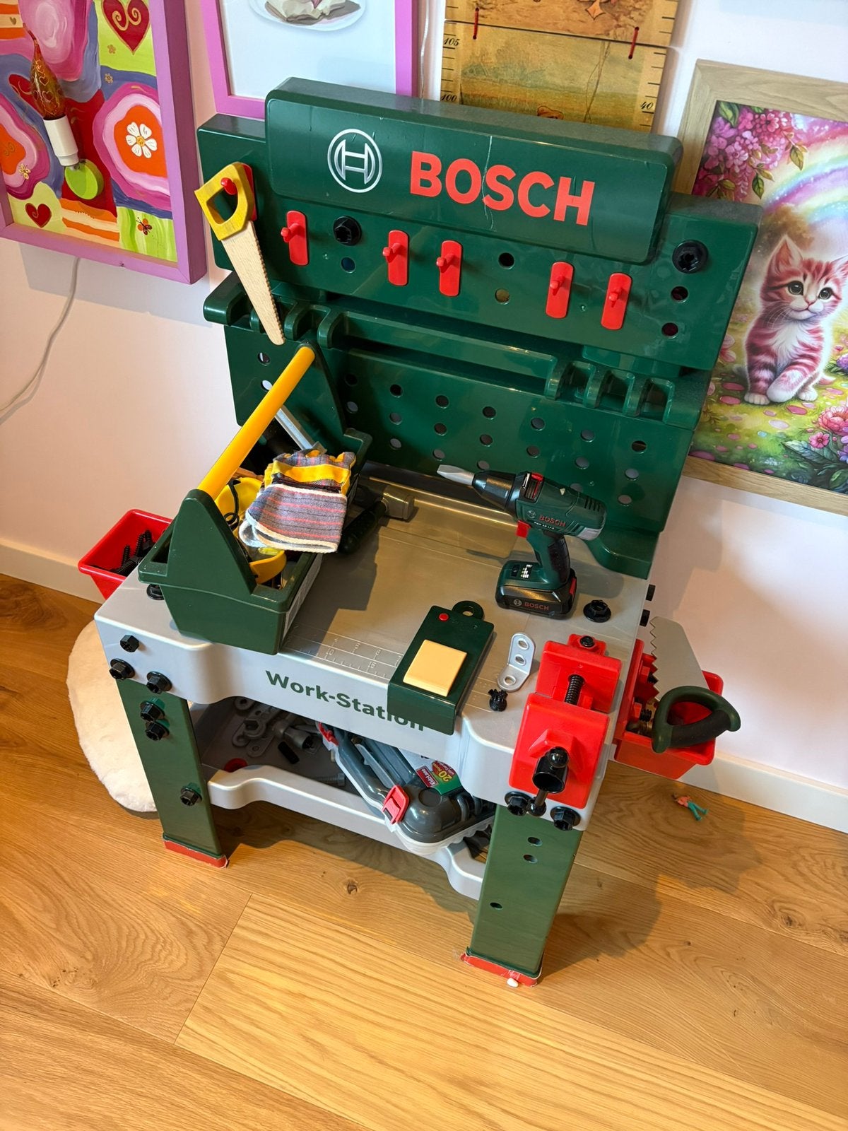 Kinder werkbank Bosch, Ophalen, Gebruikt