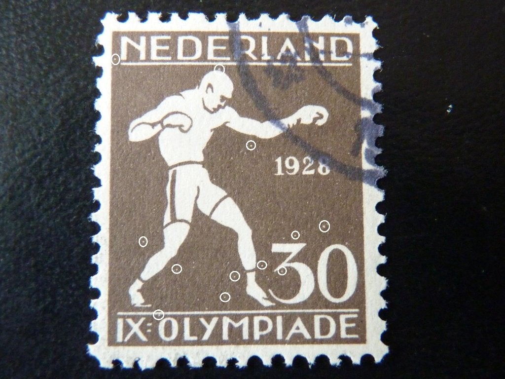 plaatfout 219 , gestempeld., Ophalen of Verzenden, T/m 1940, Gestempeld