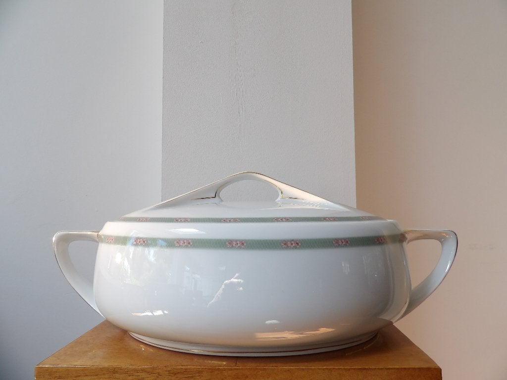 Zeer Grote Art Nouveau Terrine - Rosenthal Donatello, Antiek en Kunst, Ophalen of Verzenden
