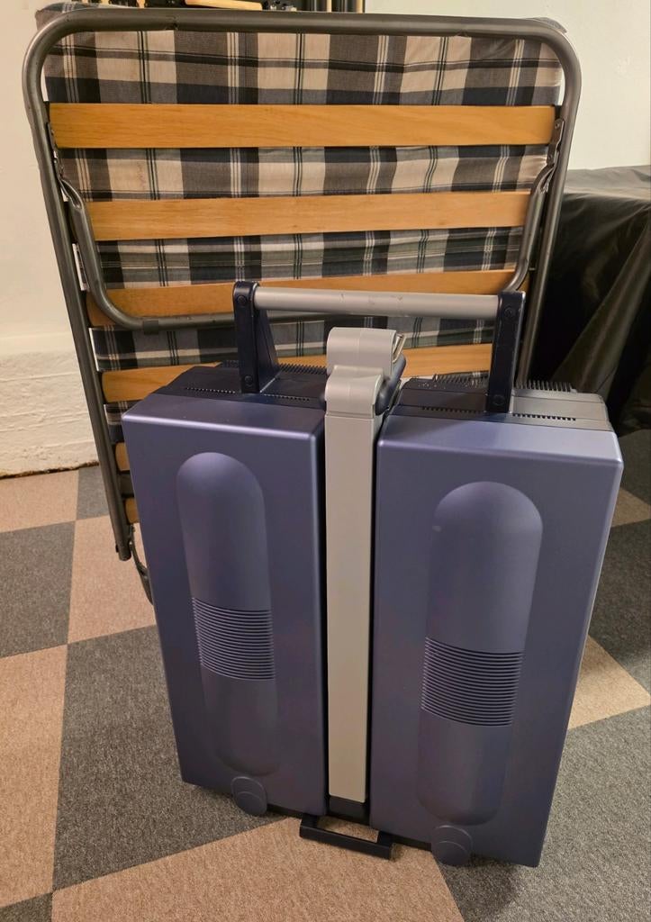 Set Philips HB 861 sunmobil opklapbed zonnebank inklapbaar, Witgoed en Apparatuur, Ophalen of Verzenden, Gebruikt, Zonnebank enkelzijdig