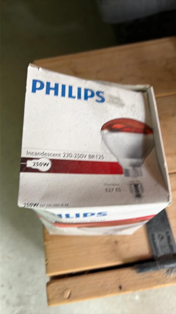 Warmtelamp, Ophalen, Zo goed als nieuw
