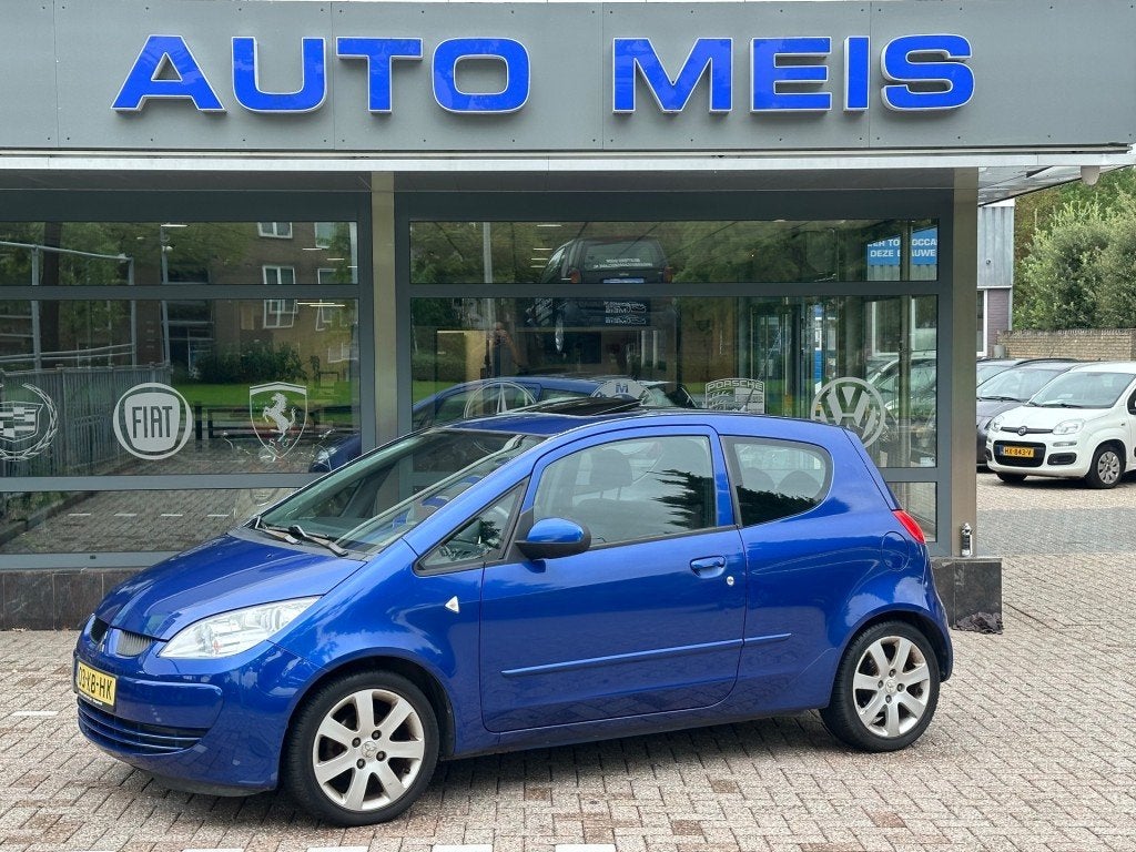 Mitsubishi COLT 1.5 D'Azur Airco Panorama NAP-Autopas Trekha, Gebruikt, 4 cilinders, Blauw, Leder