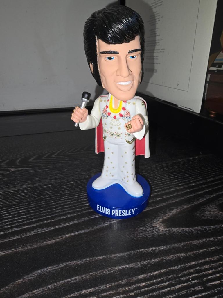 Elvis Presley Bobblehead - Wiebelhoofd Figuur, Ophalen of Verzenden, Gebruikt, Pop, Beeldje of Miniatuur
