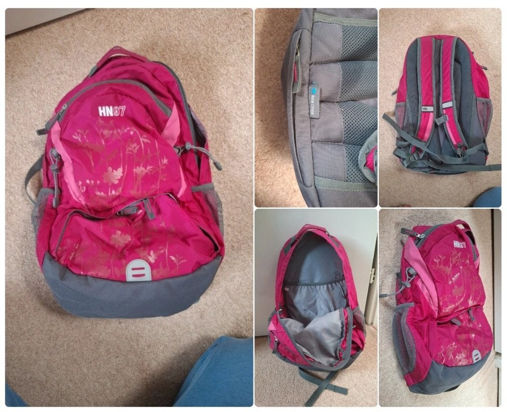 Roze rugzak / backpack ANWB, Ophalen of Verzenden, Zo goed als nieuw, Rugzak