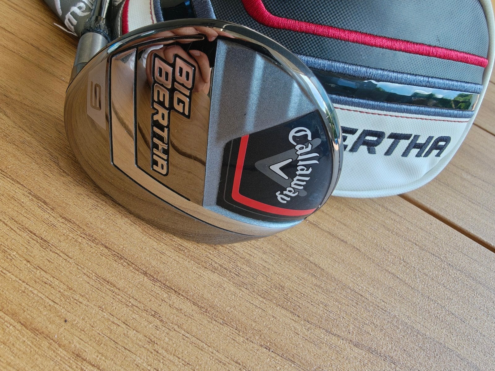 Callaway houten 9 / 9 wood / stiff shaft + cover / als NIEUW, Sport en Fitness, Golf, Ophalen of Verzenden, Zo goed als nieuw