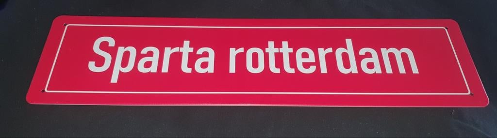 wandbord van sparta rotterdam., Ophalen of Verzenden, Nieuw, Sparta, Overige typen
