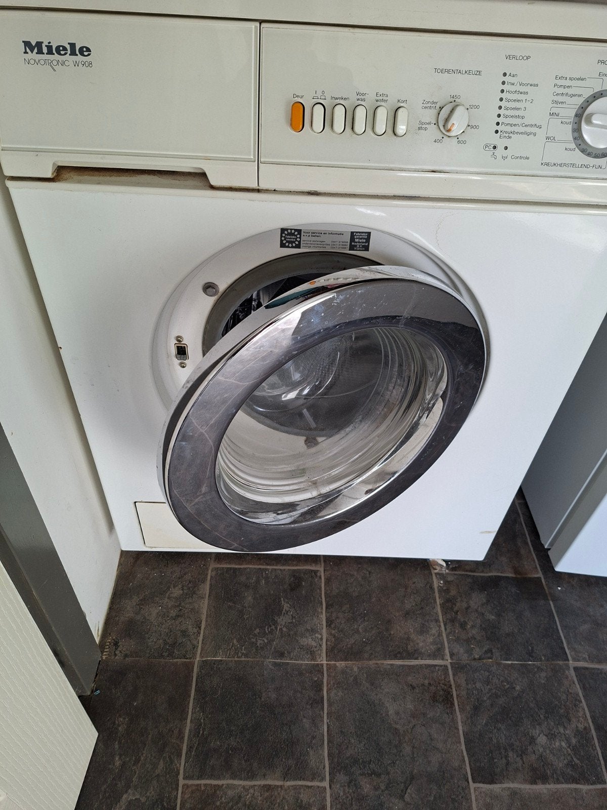 Miele Novotronic W 908 Wasmachine - Gebruikt, Witgoed en Apparatuur, Ophalen