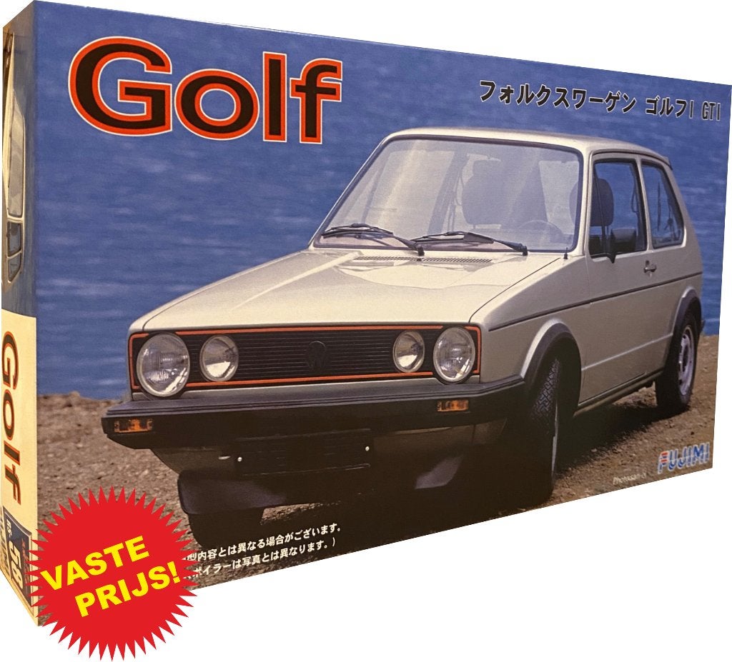 Volkswagen Golf 1 GTI (Fujimi 12609) 1/24, Fujimi, Auto, Groter dan 1:32, Nieuw