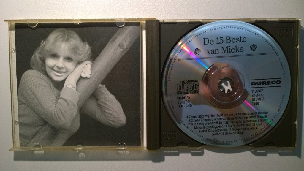Mieke - De 15 Beste Van Mieke, Ophalen of Verzenden, Zo goed als nieuw, Pop, Album