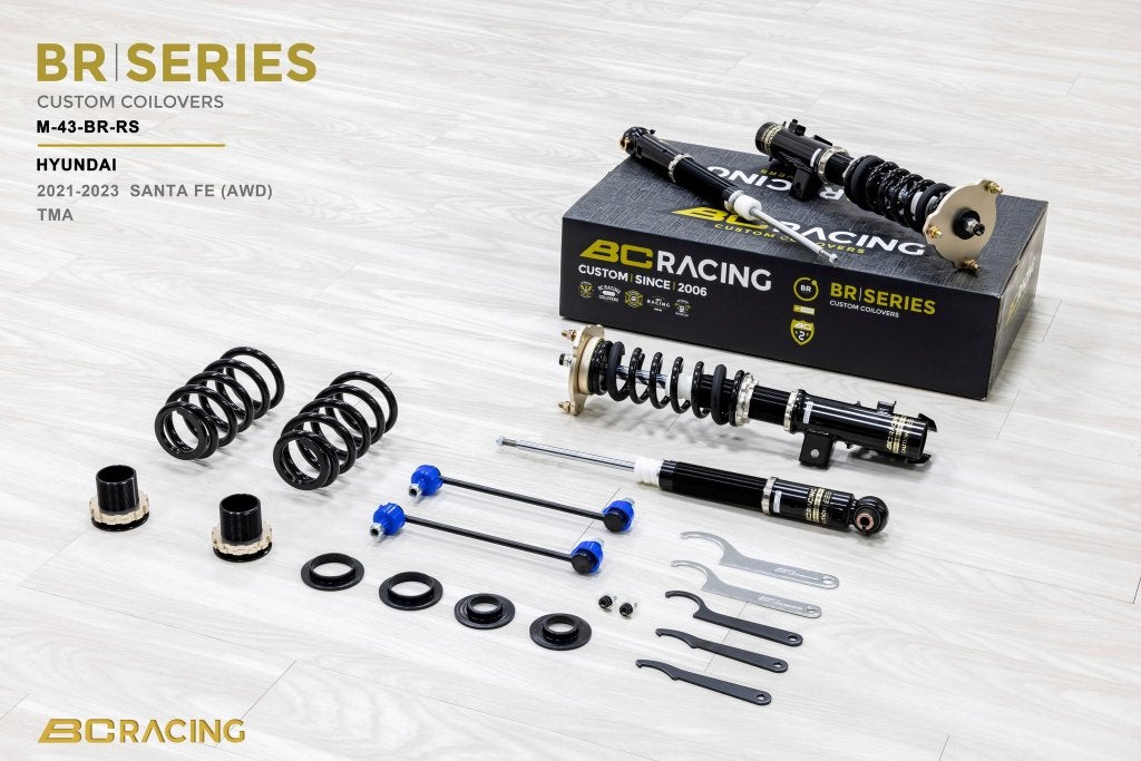 BC Racing schroefset verlaging - Hyundai Santa FE 21-23, Auto diversen, Tuning en Styling, Ophalen of Verzenden